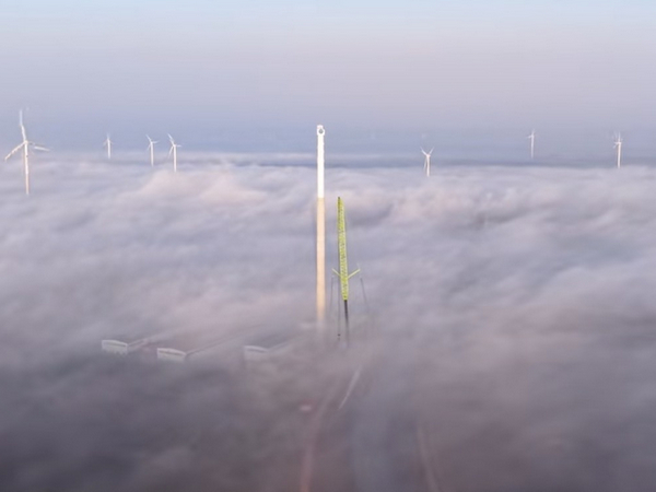 ZOOMLION ZAT40000H7 Achieves New Height of 160m for Wind Power