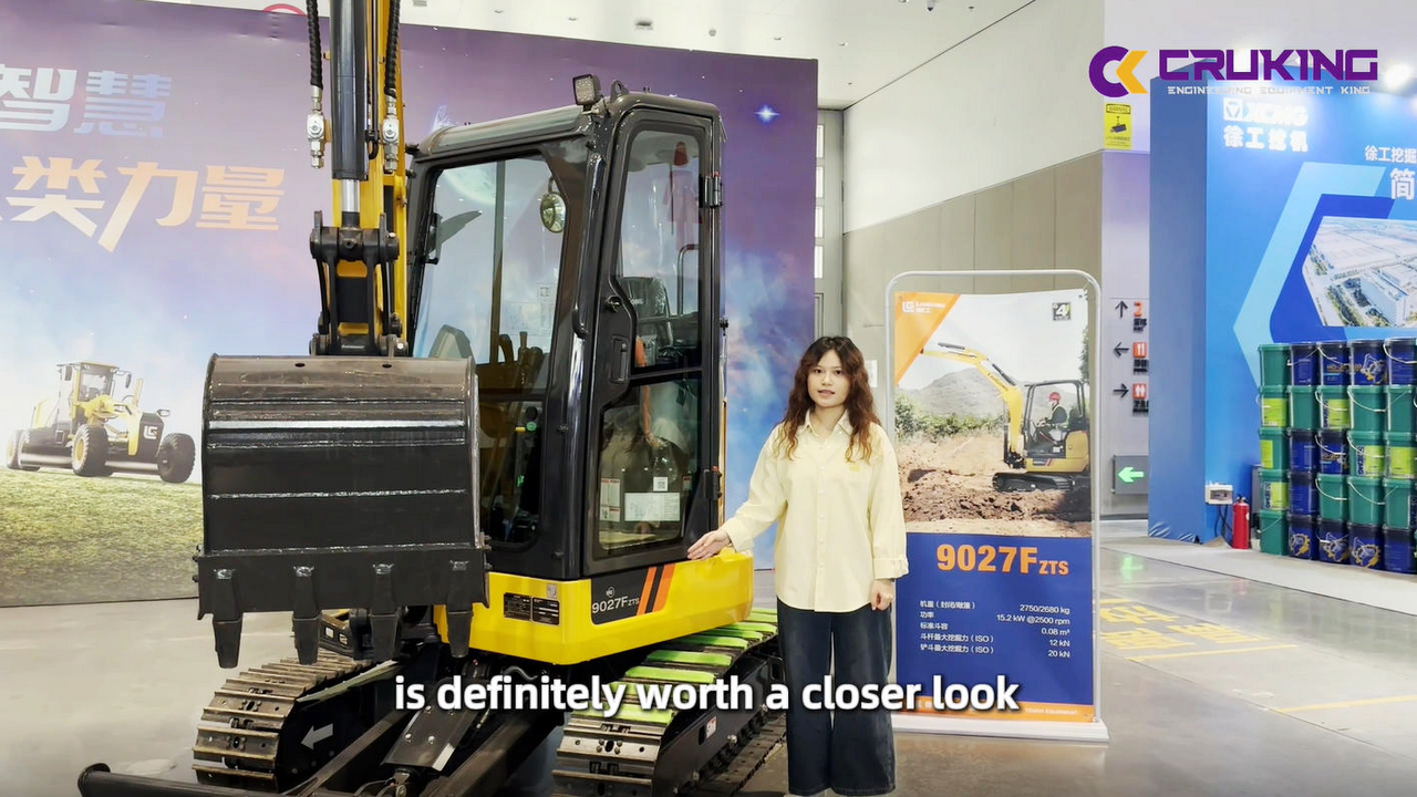 LIUGONG 9027F Excavator: Compact Size, Powerful Performance