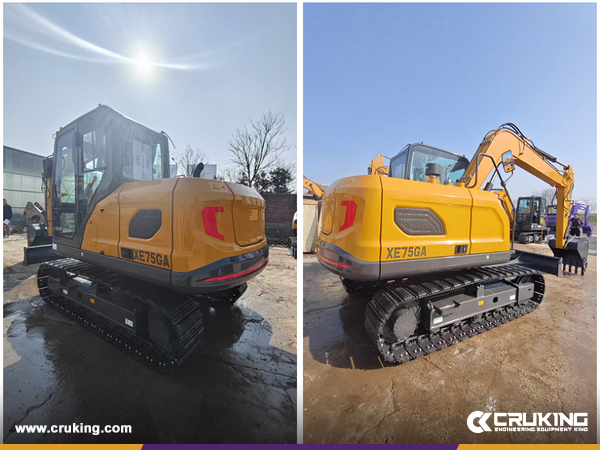 Romania - 1 Unit XCMG XE75GA excavator