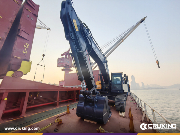 Algeria - 4 Units HYUNDAI HX340HD Crawler Excavator