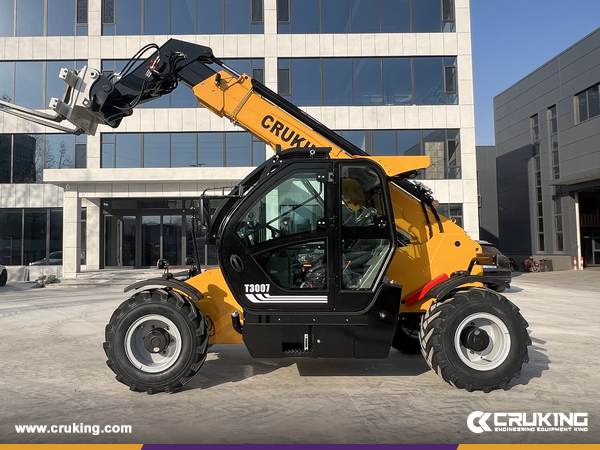Solomon Islands - 1 Unit CRUKING T3007 Telehandler & SINOTRUK ZZ1107D3415C1R Dump Truck